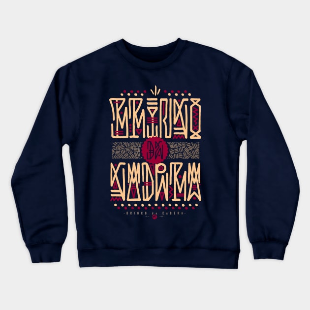 Brinco de Cadera Crewneck Sweatshirt by Teck24